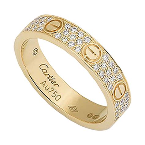 cartier love ring as engagement ring|cartier love interlocking ring.